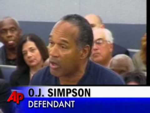 OJ Simpson Sentenced for Hotel Robbery