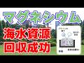 海水からマグネシウムを回収！東京科学大学の新技術