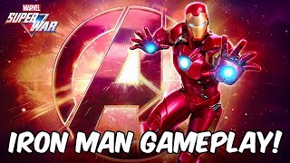 Marvel Super War - Iron Man Gameplay! First Look! - Marvel MOBA 2019