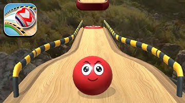 Rolling Balls 3D Sky Race Speedrun Gameplay Levels 40-41