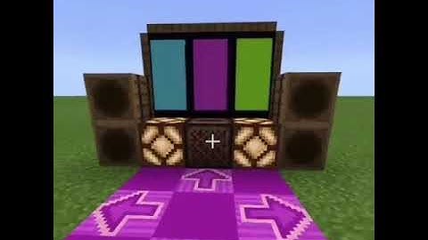 Dance Dance Revolution Machine Tutorial - Minecraft