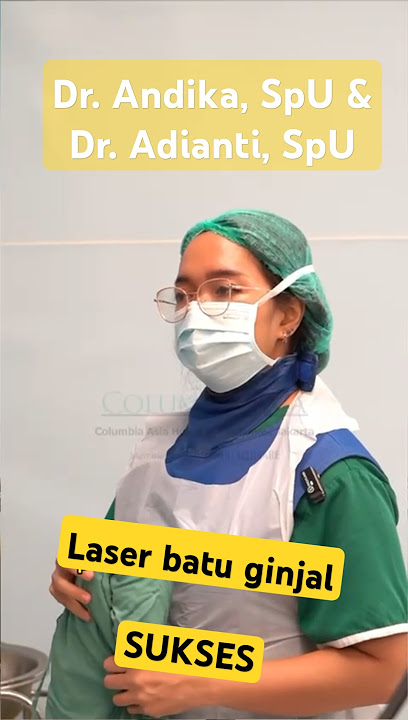 Laser Batu GINJAL SUKSES, SEMBUH, Normal - dr. Andika, SpU - dr. Adianti, SpU #short #shorts