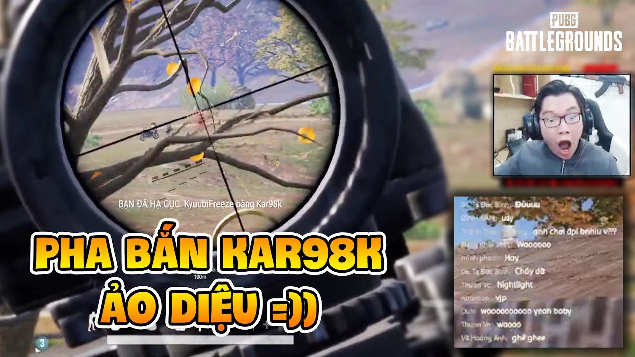 VÀ ĐÂY LÀ FLORENTINAM ART VỚI PHA BẮN KAR98K CỰC GẮT =)) PUBG Funny Moments