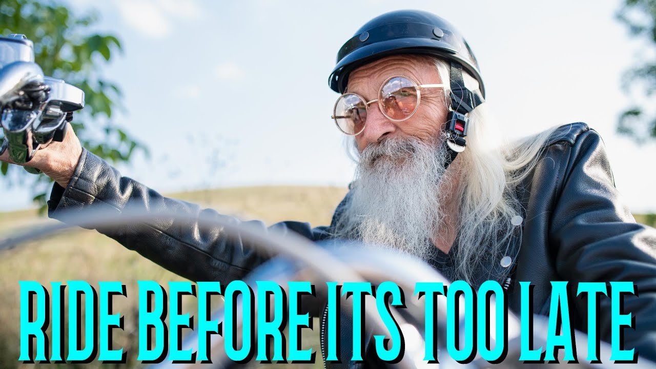 🚨 Why should you ride a motorcycle as you get older? When are you too old?