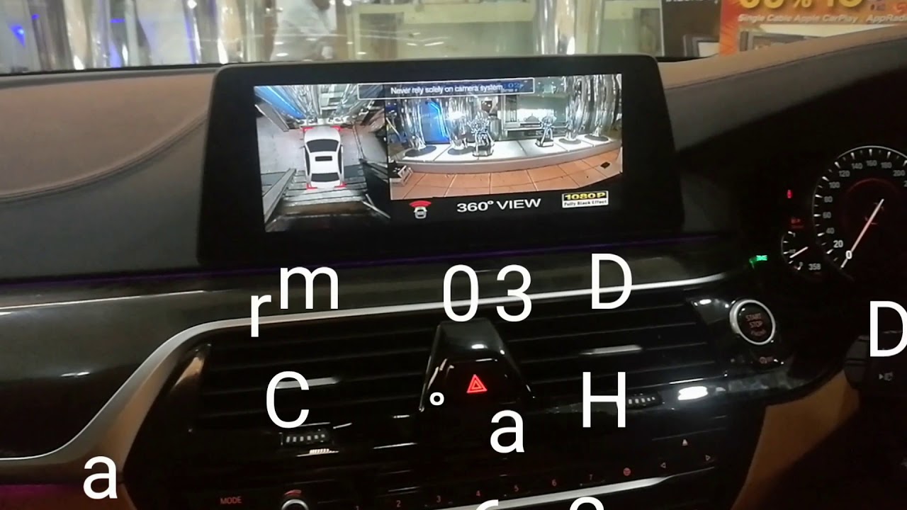 BMW G30 กล้องรอบคัน 360 ํ 2D HD + Interface Wifi + Diamond Tweeter by