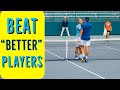 Tennis Tactics: How To Beat Players “Better” Than You