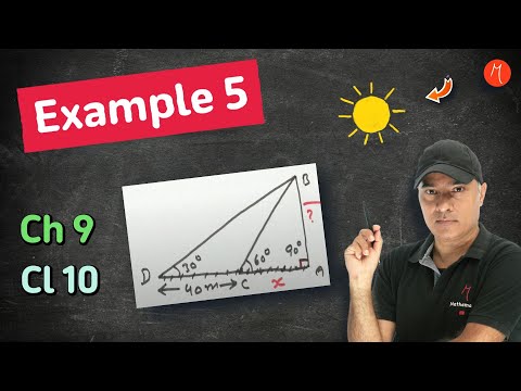 Example 5 - Chapter 9 - Class 10 | Some Applications of Trigonometry  | NCERT Maths | CBSE