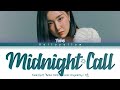 Yuna (Brave Girls) - Midnight Call Cover (Original : Han All)Lyrics (유나 : 한올 - 새벽 통화 가사)[Han/Rom/Eng