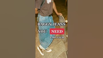 Thumbnail of Baggy Jeans You Need ✅ #shorts #fashion