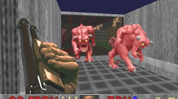 Doom Episode 2 Map 6 Halls Of The Damned