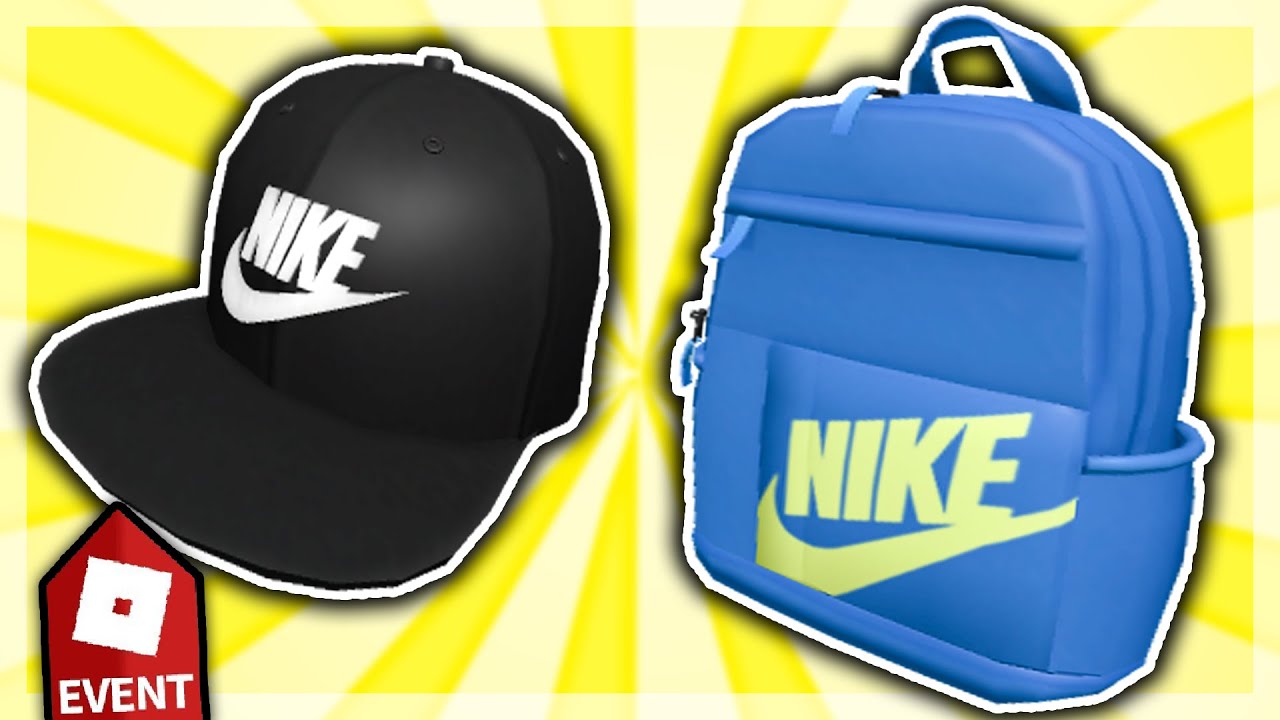 RoBlog 🇧🇷 on X: •COMO GANHAR ITENS GRÁTIS DA NIKE! #Roblox #Nike ⭐O novo  eneto do Roblox veio com uma parceria com a Nike e está dando um boné e uma  mochila