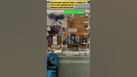 #samsung #refrigerator #10times #blink #error