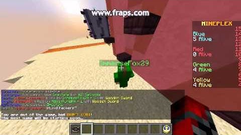 ImenseFox29 Hacking on Mineplex Micro Battles. Caught using Kill Aura, Aimbot, and fly hacks.