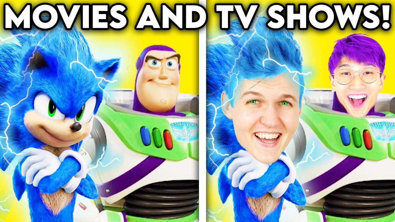 MOVIES & TV SHOWS WITH ZERO BUDGET! (SONIC, LIGHTYEAR, SQUID