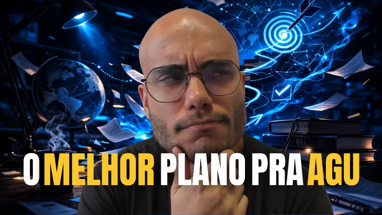 Concurso AGU: o plano de estudos pra quem não pode perder tempo