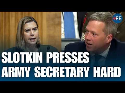Slotkin Presses Army Secretary As Families Face Toxic Water Concerns | WORDLD NEWS | US NEWS