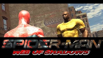 Spider Man  Web of Shadows part 2 training with Luke cage