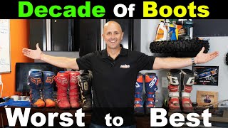 Best Boot Review Ever! Over A Decade of Boots From Worst to Best
