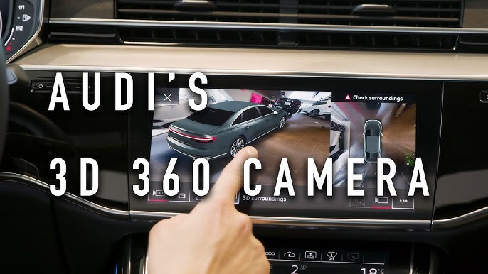 Audi: 360 degree cameras system. Audi A6, A7, A8, Q8 :: [1001cars