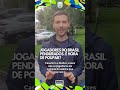 OS JOGADORES DO BRASIL PENDURADOS COM CARTÃO