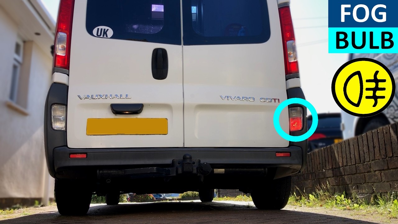 Renault Trafic Van 2014+ Rear Tail Light – Drivers Side, Right Hand, Non-LED