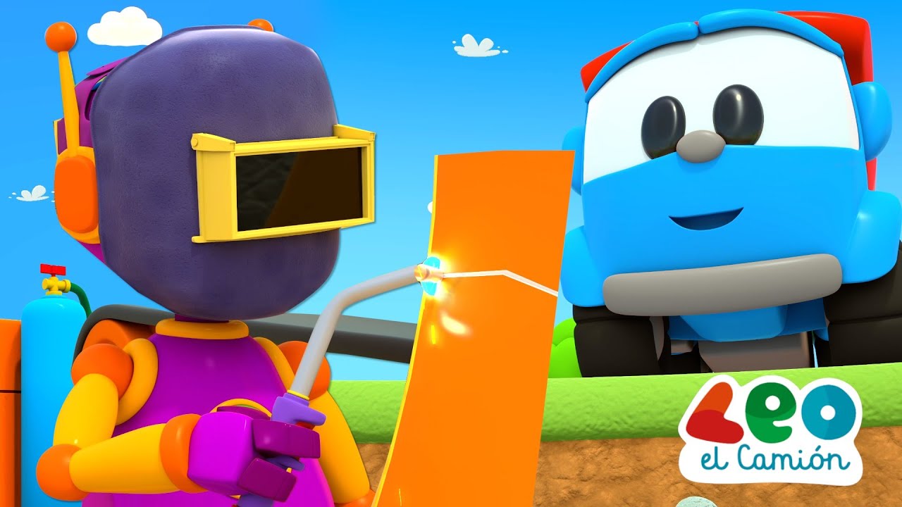 Leo el Camión y La Máquina de Soldar NUEVO Capitulo - Carritos para niños