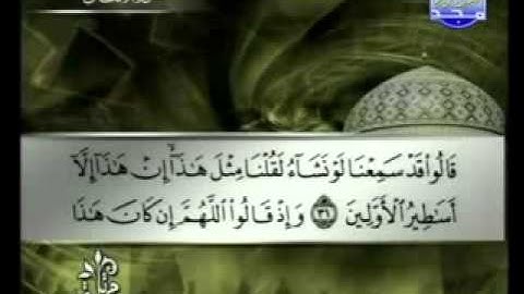 سورة الانفال الشيخ توفيق الصائغ