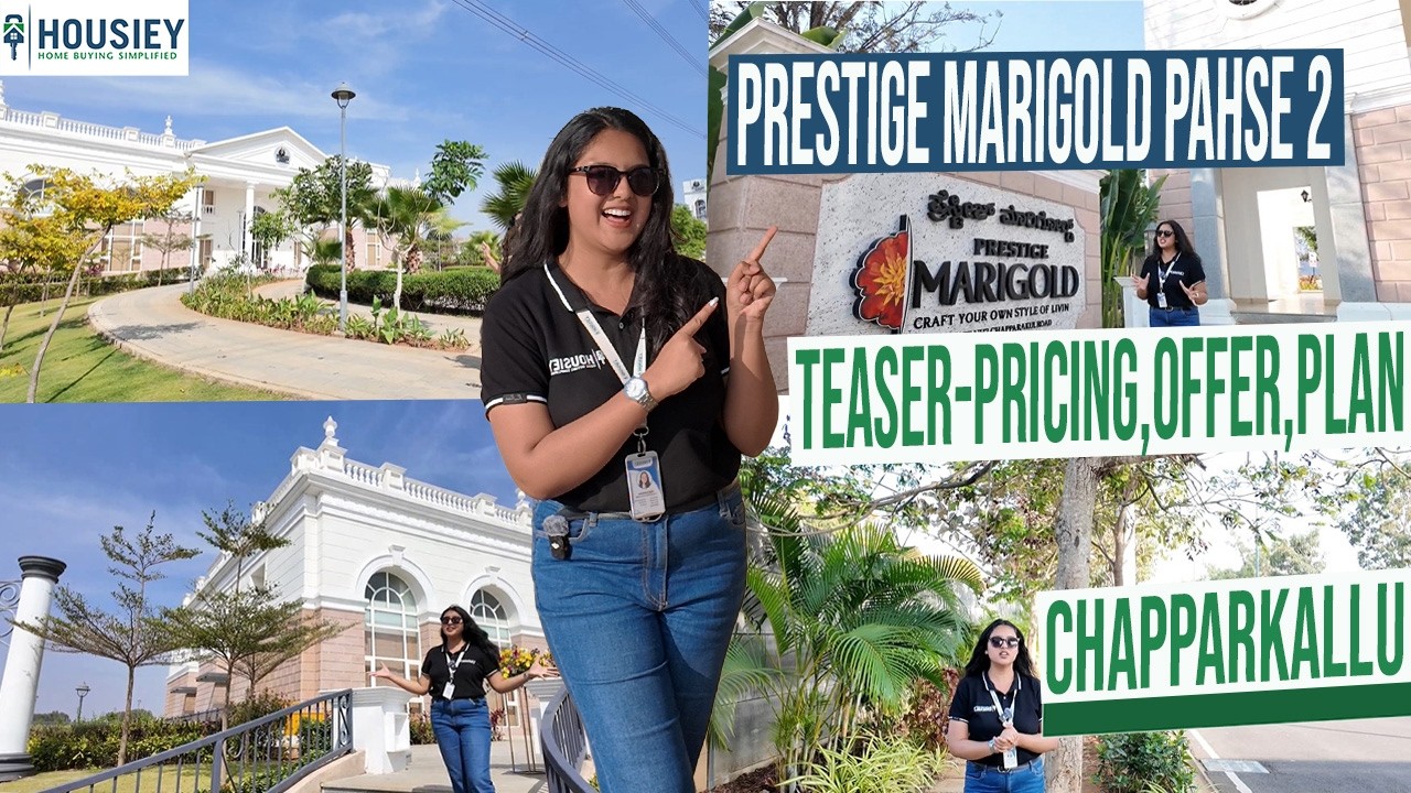 Prestige Marigold Phase 2 | New Launch Premium Plots At Chapparkallu North Bangalore | Location 2026