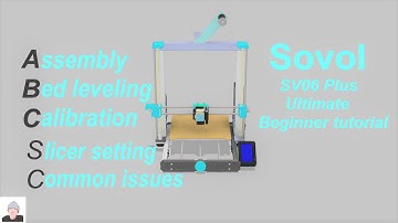 Sovol SV06 Plus Beginner set up tutorial, Assembly, Bed leveling, Calibration, and Slicer setting
