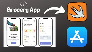 Make a GROCERY APP in SWIFTUI from SCRATCH screenshot 1