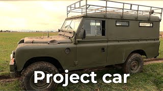 Ex-British army Land Rover Series 3 109: project car (Series III)
