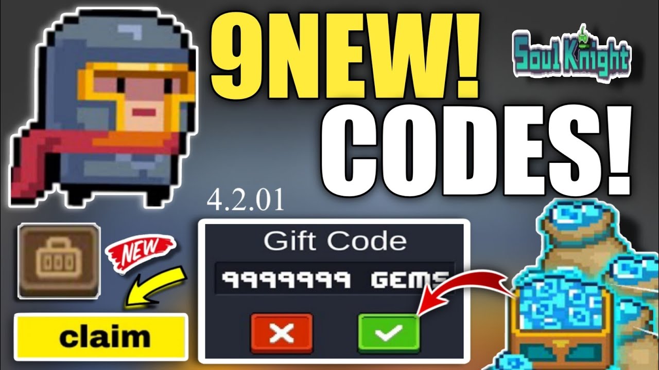 *FUTURE UPDATE* WORKING CODES SOUL KNIGHT - 2023 | SOUL KNIGHT GIFT ...