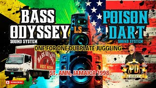 BASS ODYSSEY Ls POISON DART Sound 'ONE FI ONE' Dubplate Juggling Live in St. Ann Jamaica 98 🔥