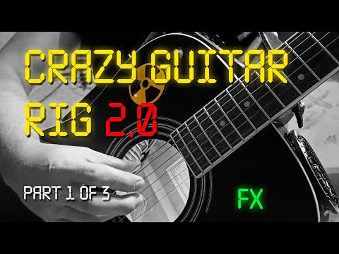 Building Crazy Guitar Rig 2.0 (part 1 of 3) | DIY Гитара | Built-in FX - AMP - SPEAKERS