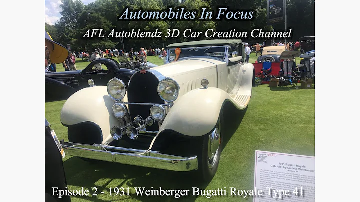 Automobiles in Focus  Ep 2 - 1931 Weinberger Bugat...