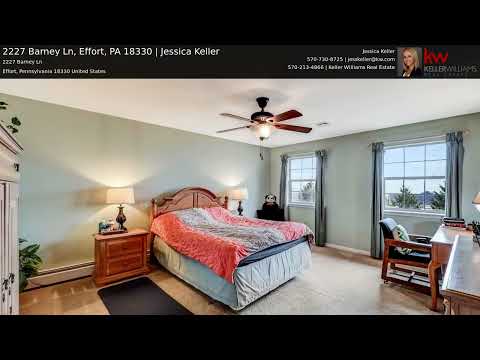 2227 Barney Ln, Effort, PA home video tour