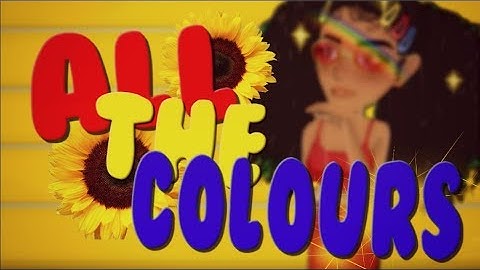 All the Colours Theme Look // Glowing Sparks MSP