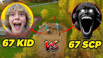DRONE CATCHES 67 KID vs EVIL 67 KID IN REAL LIFE! (SCP-067)