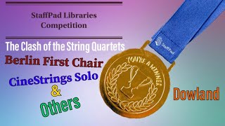 StaffPad Libraries Competition - String Quartet Contest (Dowland round)