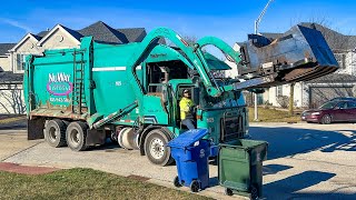 NuWay Disposal Diesel Autocar McNeilus Curotto Can Garbage Truck by MidwestTrashTrucks 2,962 views 2 months ago 9 minutes, 46 seconds