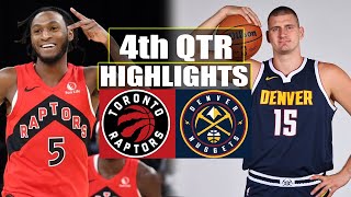 Denver Nuggets vs Toronto Raptors 4th QTR HIGHLIGHTS | March 11 | 2024 NBA Season