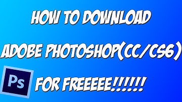HOW TO DOWNLOAD PHOTOSHOP CS6 SIMPLE AND EASY!!!! ON ANY WINDOWS VERSION