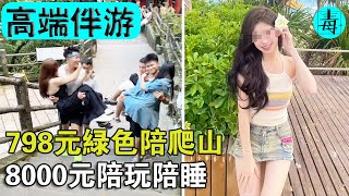 798元綠色陪爬，8000元可陪可睡？央視曝光“高端伴遊”真相！網友感嘆：有錢真好！