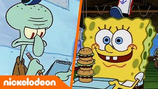 Bob Esponja | Momentos Cangreburguer | España | Nickelodeon en Español