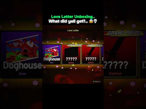 Bro has insane luck in love letter gift box.. 💀🥵 #bloxfruits #roblox #fyp #xyzbca #viralvideo