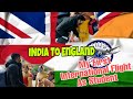 My First International Flight as a student from India to England | How is my experience | Part - 1