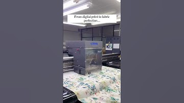 ✨ Watch How Digital Prints Come to Life on Fabric! ✨