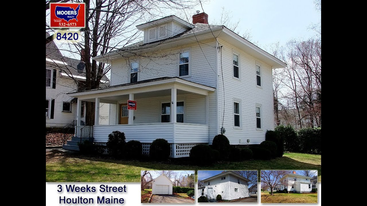 SOLD Home For Sale Real Estate At 3 Weeks St Houlton Maine MOOERS