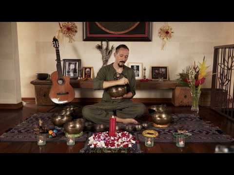 Ruslan Ocean - Online #1 - Singing Bowls Meditation at Usada Bali (Ubud, Bali)