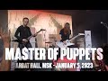 Metal maniacs  master of puppets metallica tribute show